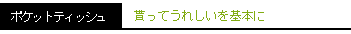 �|�P�b�g�e�B�b�V��